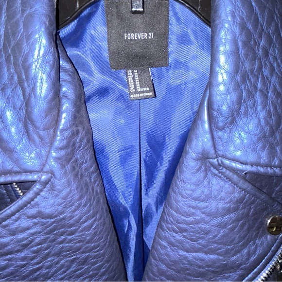 Forever 21 Blue Jacket - Picture 2 of 9